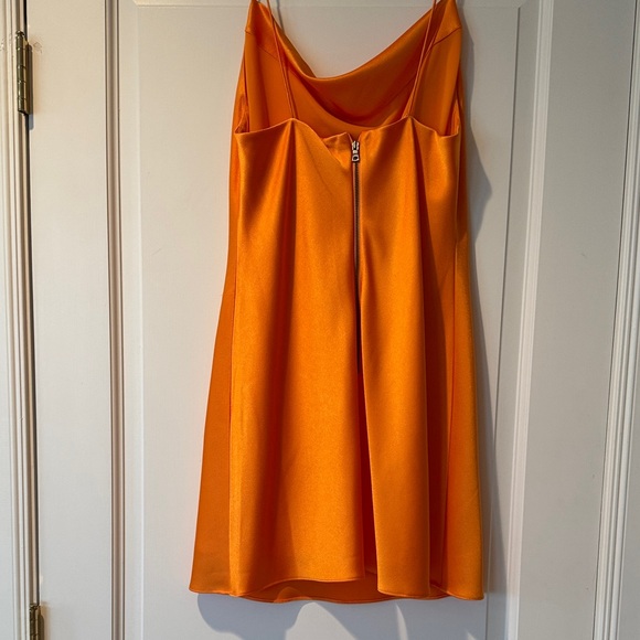 Alice + Olivia Orange Slip Dress - Picture 5 of 5